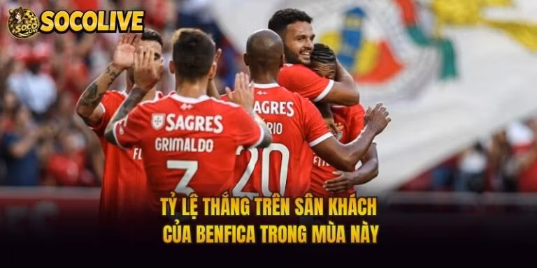 Tỷ Lệ Thắng Trên Sân Khách Của Benfica Trong Mùa Này